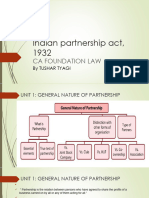 Indian Partnership Act, 1932-Merged