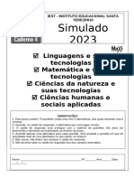 Simulado - 7º Ano A e B - 4º Bimestre - 2023