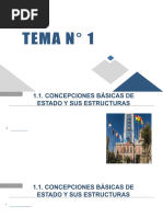 Tema N°1 - CONCEPCIONES BÁSICAS DE ESTADO