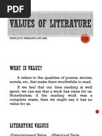 Values of Literature - Created