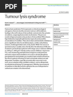 Tumour Lysis Syndrome