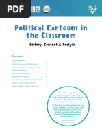 Learning 2022.02 Political Cartoons in The Classroom - Teacher Resource PDF