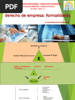 DERECHO DE Empresa