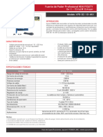 Especificaciones Técnicas XP-8DC-16-4KV