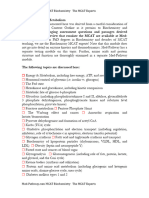 17 Biochemistry and Metabolism Author Med-Pathway