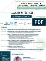 Circular Economy and Textiles