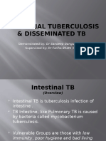 Intestinal Tuberculosis & Disseminated TB