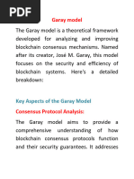 The Garay Model