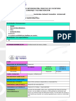 FORMATO DE PLANEACIÓN ALFABETIZACIÓN Sesión 1 Clase 3