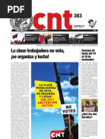 CNT, Nº 383, Noviembre 2011