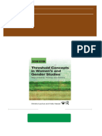 Threshold Concepts in Women's and Gender Studies Christie Launius Holly Hassel Complete Chapters Download PDF 2024