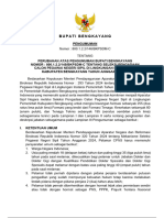 Pengumuman Seleksi Pengadaan Calon Pegawai Negeri Sipil Di Lingkungan Pemerintah Kabupaten Bengkayang Tahun Anggaran 2024