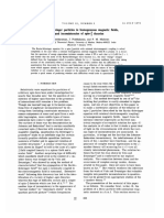 Rarita-Schwinger Particles in Homogeneous Magnetic Fields, and Inconsistencies of Spin 3/2 Theories