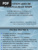 Cuestionario Personal Del Mmpi