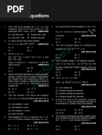 Quadratic Equation