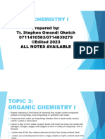 Revised Organic Chemistry I Notes