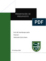 Presentaciã - N de Presupuesto 2