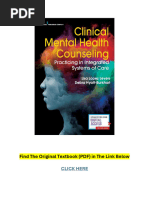 Clinical Mental Health Counseling Practicing in Integrated Systems of Care 1st Edition PDF