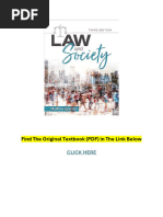 Law and Society 3rd Edition PDF