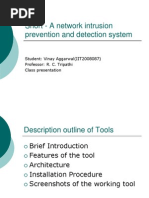 Snort - A Network Intrusion Prevention and Detection System