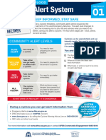 DFES-Cyclone and Flood-Cyclone Alert System