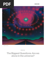 Are We Alone in The Universe - MIT Technology Review