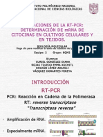 Aplicaciones de La RT-PCR