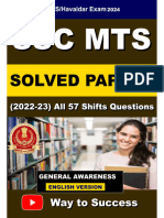 2022 All Shift Gs Questions (English Verison)