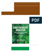 Full Cost Benefit Analysis Financial and Economic Appraisal Using Spreadsheets Ebook PDF