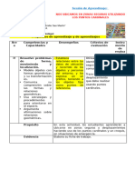 3° SESIÓN DÍA 2 MAT NOS UBICAMOS EN ZONAS SEGURAS UTILIZANDO LOS PUNTOS CARDINALES (2) 8 de Agosto 24