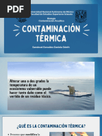 Contaminación Térmica