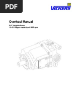 Bomba Pistones Retro 416. Overhaul Manual.