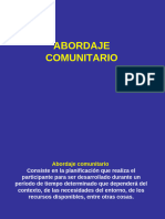 Abordaje Comunitario