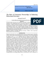 The Role of Community Partnerships in Enhancing Educational Outcomes