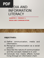 Media and Information Literacy