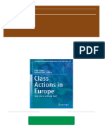 Ebooks File Class Actions in Europe Holy Grail or A Wrong Trail 1st Edition Alan Uzelac Editor Stefaan Voet Editor All Chapters