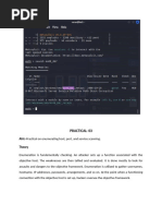 3.enumerating Host, Port, and Service Scanning