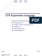 CFXExpression Language