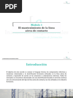 MLF - M1 - El Mantenimiento de La Línea Aérea de Contacto