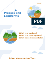 River System, Processes and Landforms