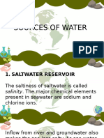 Week 7 - ES Sources of Water