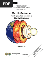 SHS - EARTH-SCIENCE - Q1 - M2 - Earth System