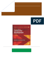 (FREE PDF Sample) The Short Guide To Community Development 3rd Edition Alison Gilchrist Ebooks