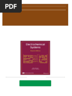 Electrochemical Systems Fourth Edition John Newman Nitash P Balsara All Chapter Instant Download