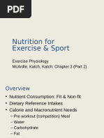 Nutrition For Exercise 0