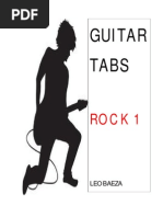 Guitar Tabs (Rock 1) Leo Baeza