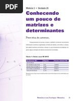 Modulo 3 - Conhecendo Um Pouco de Determinante e Matrizes - Final