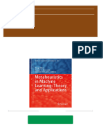 (FREE PDF Sample) Metaheuristics in Machine Learning Theory and Applications Studies in Computational Intelligence 967 Diego Oliva (Editor) Ebooks