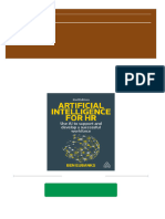 PDF Artificial Intelligence For HR: Use AI To Support and Develop A Successful Workforce 2nd Edition Ben Eubanks Download