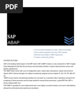 Sap ABAP Course Content PDF